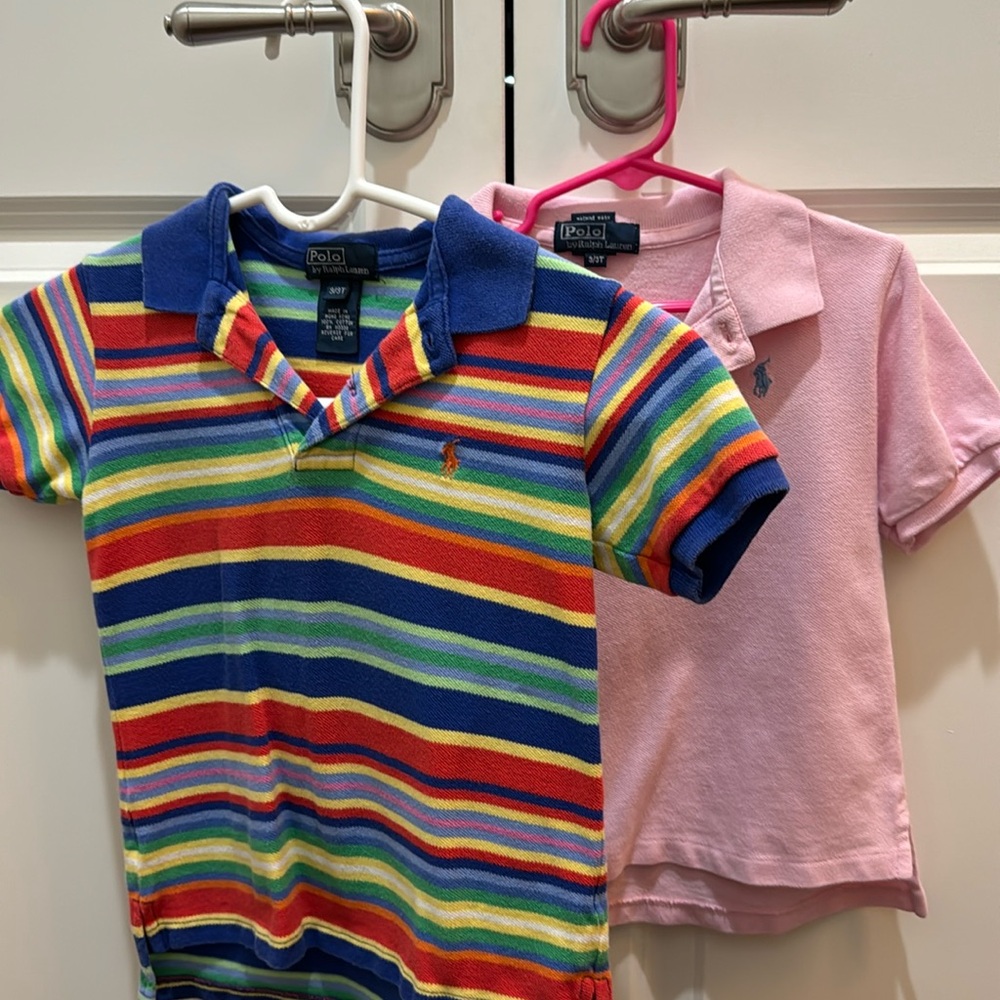 Lot of two polo shirts by Ralph Lauren EUC